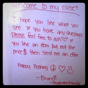 Welcome to my closet, dollface ❤️